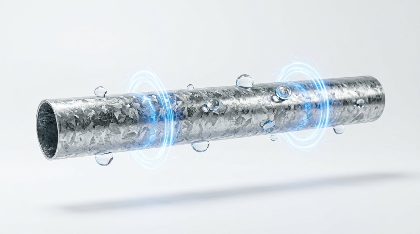Coated and pre-insulated steel pipe